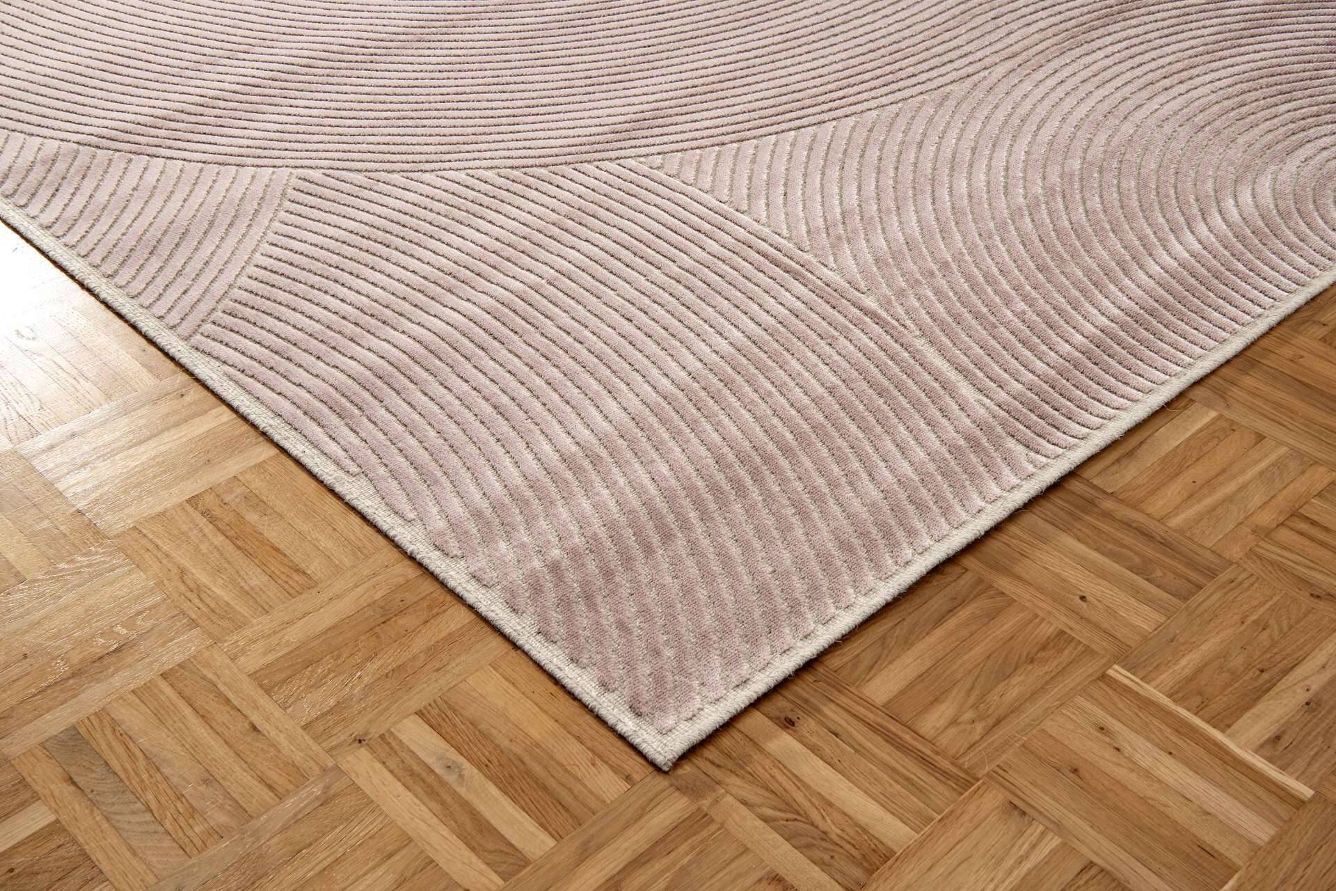Moderner Teppich 160x230cm reine Viskose Flachgewebe  – Bild 2